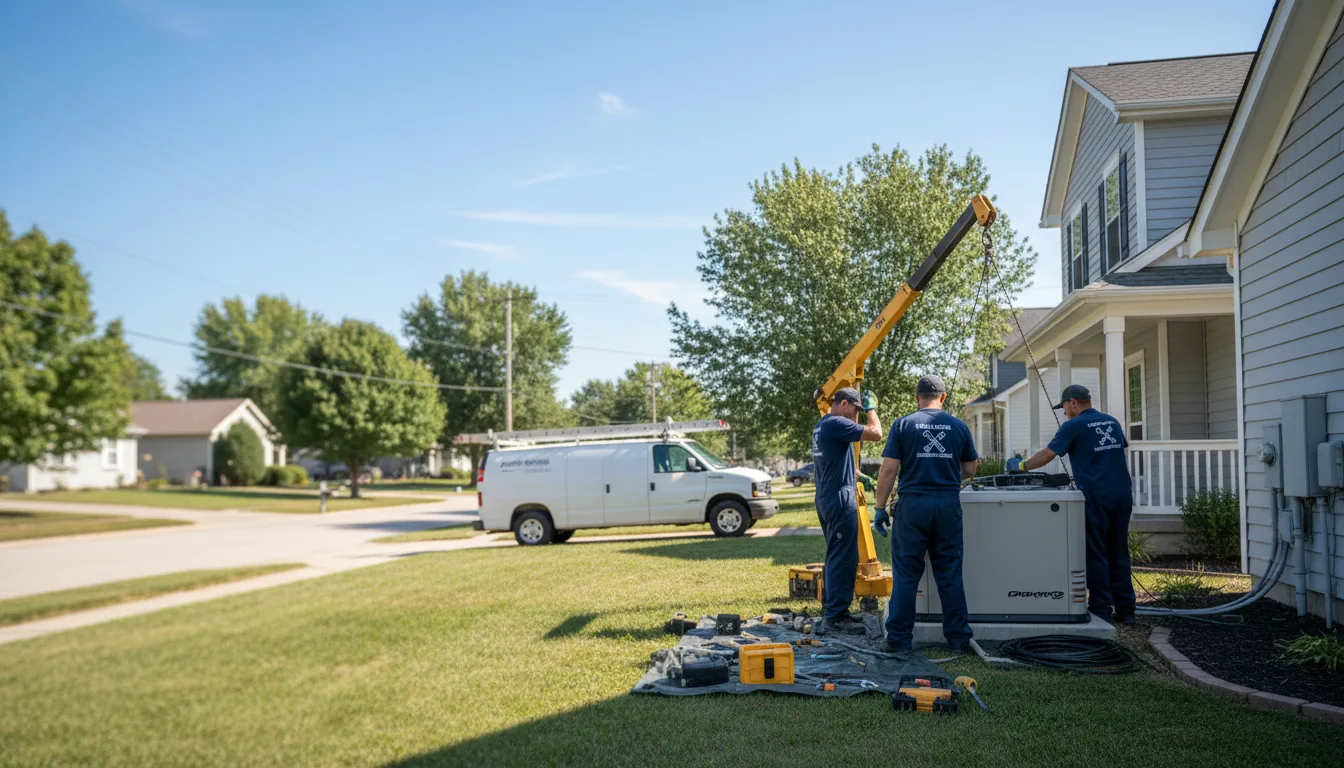Generator Installation in Fredericksburg, OH near me